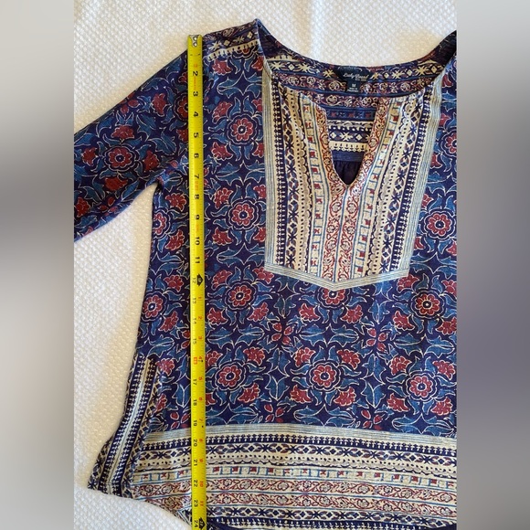 Lucky Brand Knit Top Sz M - Picture 11 of 12